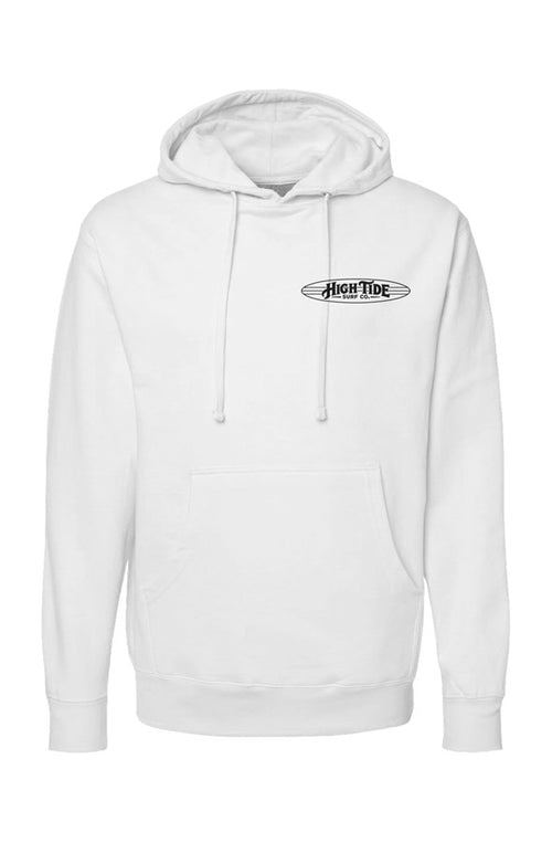 Classic High Tide Hoodie Black Logo 