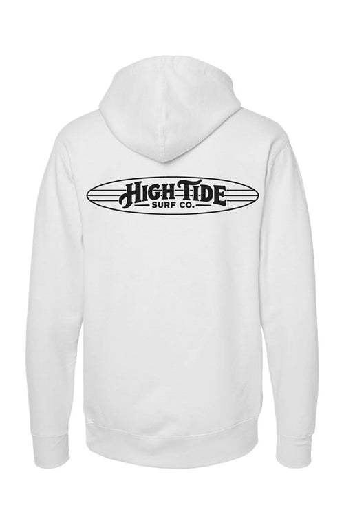 Classic High Tide Hoodie Black Logo 