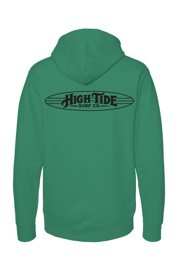 Classic High Tide Hoodie Black Logo 