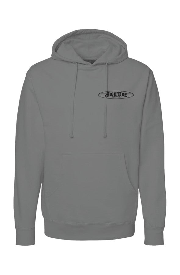 Classic High Tide Hoodie Black Logo 