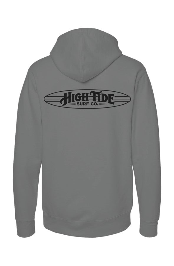 Classic High Tide Hoodie Black Logo 