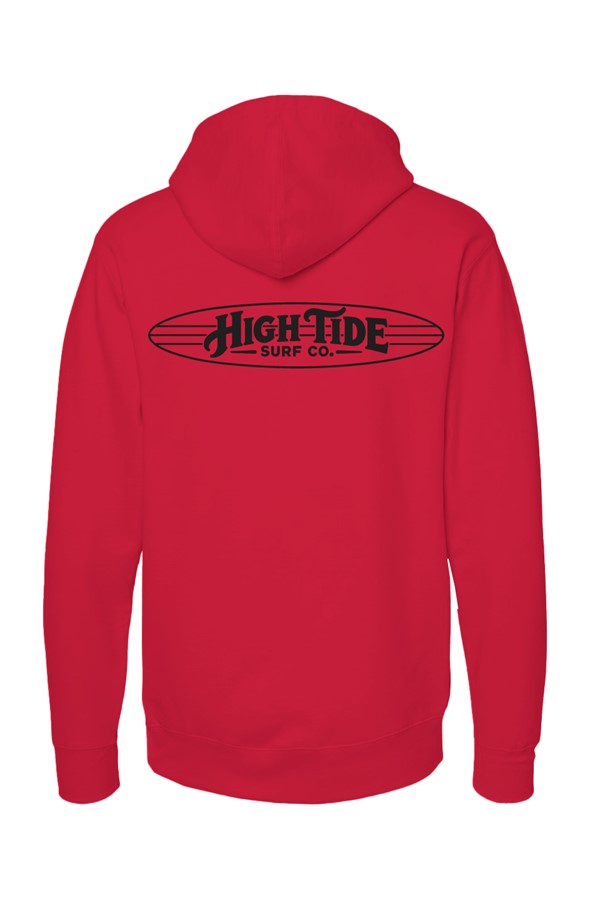 Classic High Tide Hoodie Black Logo 