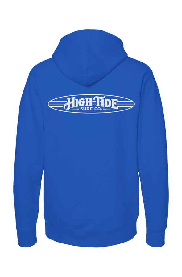 Classic High Tide Hoodie White Logo 