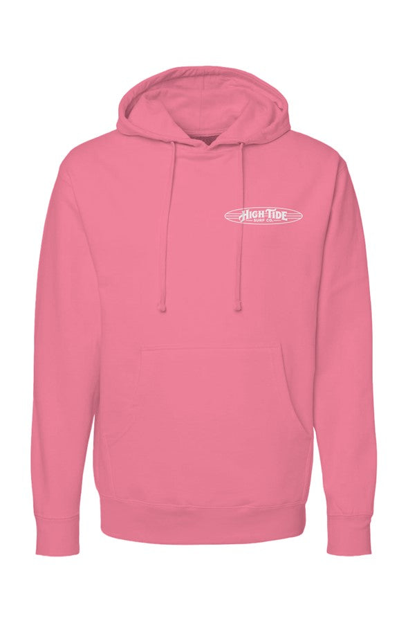 Classic High Tide Hoodie White Logo 