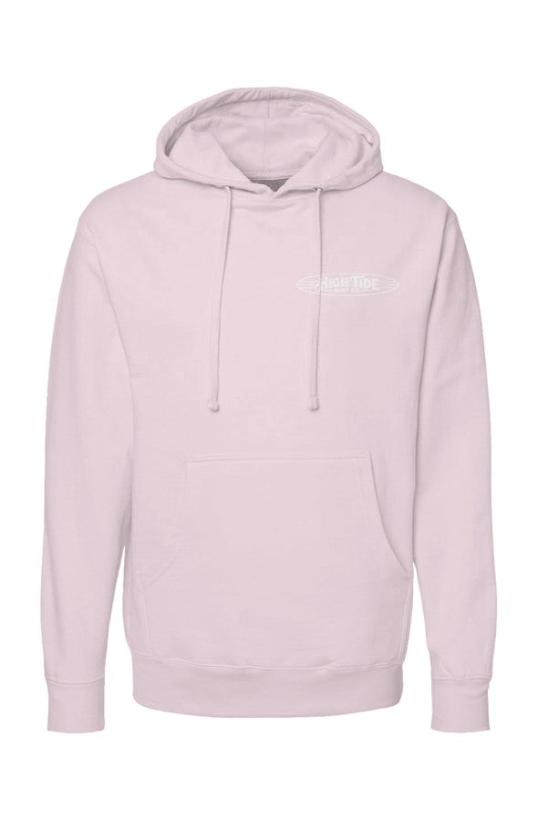 Classic High Tide Hoodie White Logo 