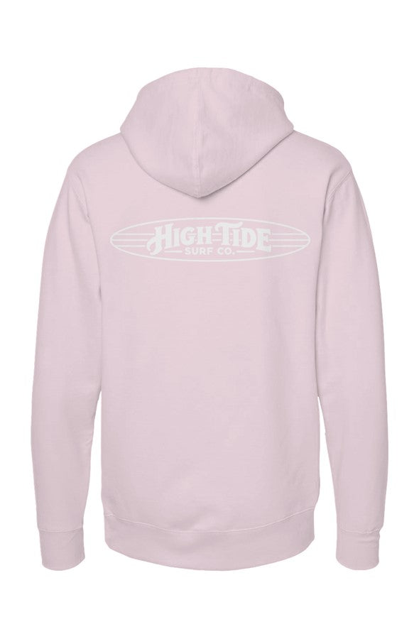 Classic High Tide Hoodie White Logo 