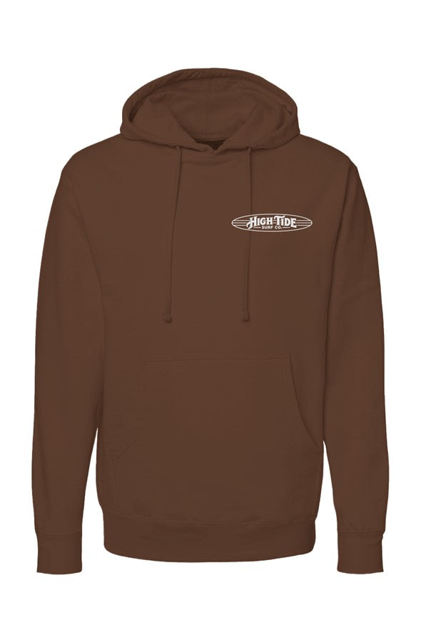Classic High Tide Hoodie White Logo 