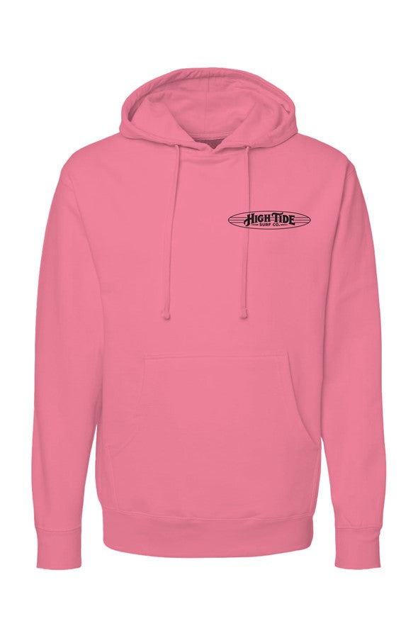 Classic High Tide Hoodie Black Logo 