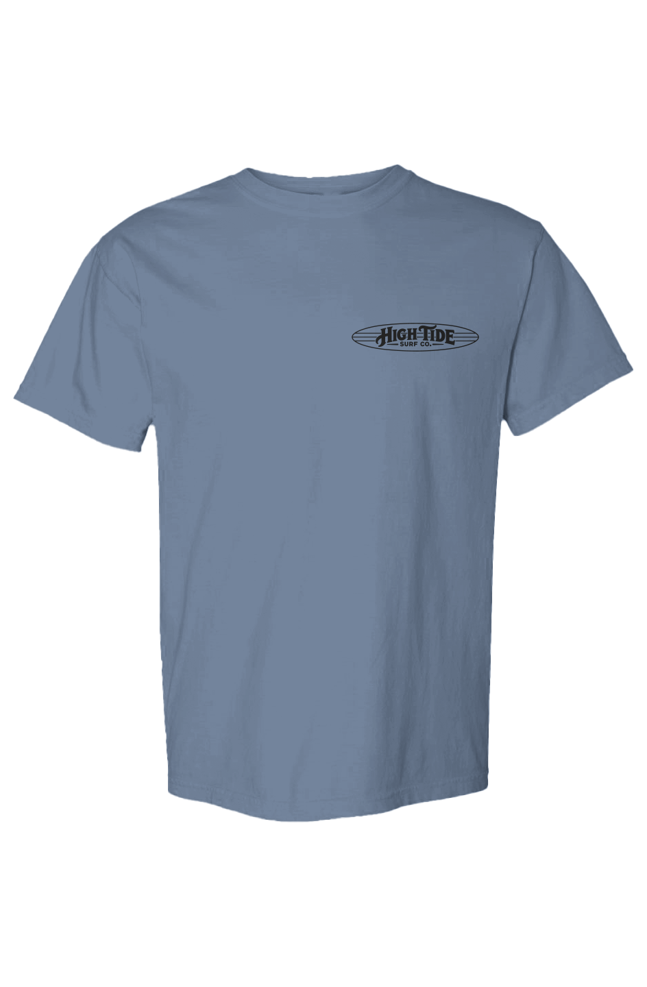 Classic High Tide T Shirt Black Logo 