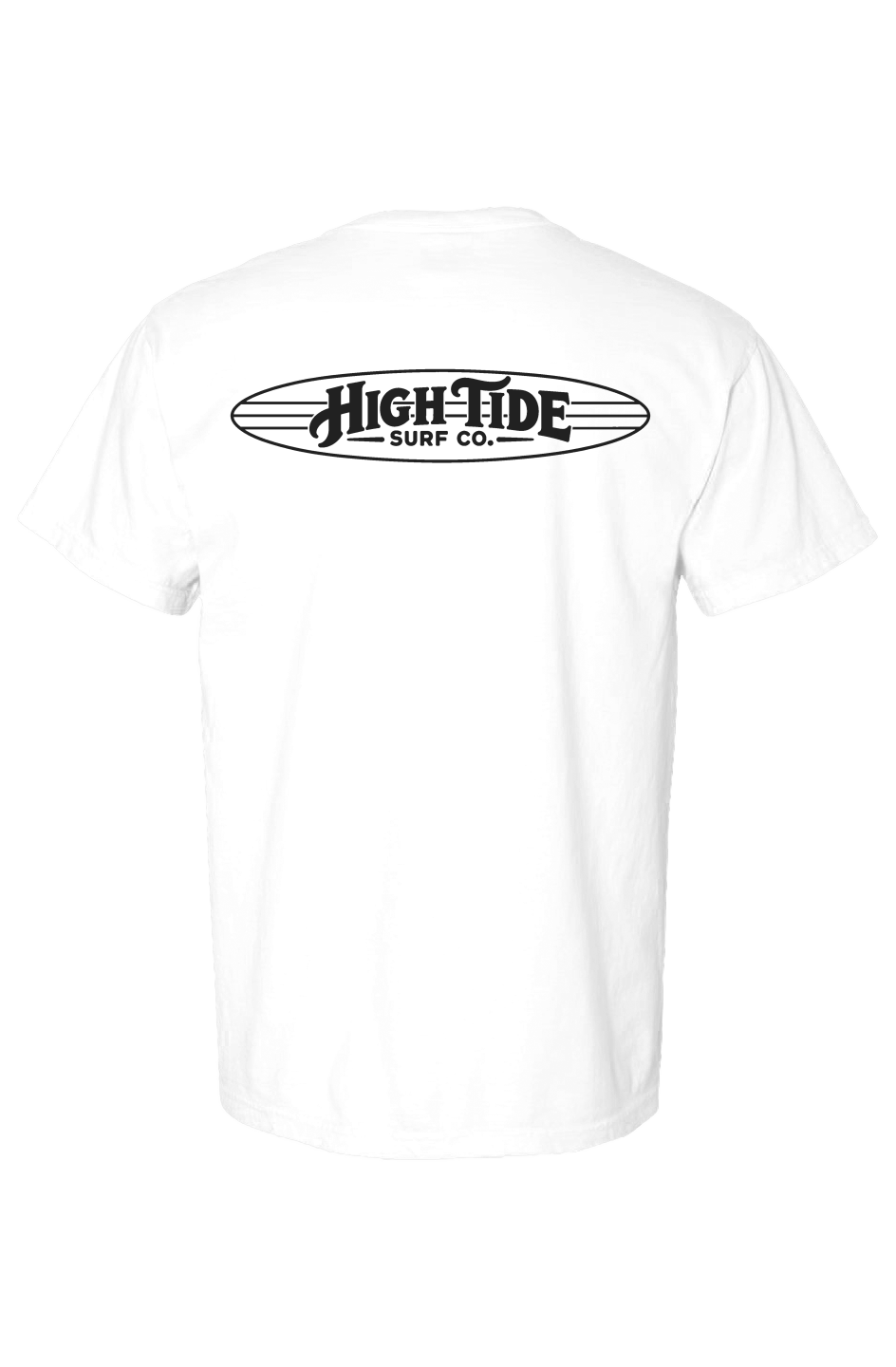 Classic High Tide T Shirt Black Logo 