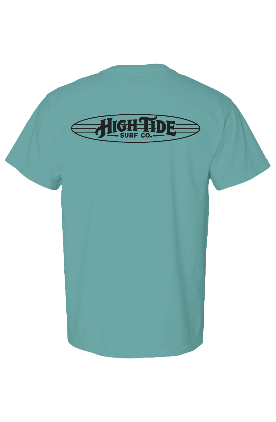 Classic High Tide T Shirt Black Logo 