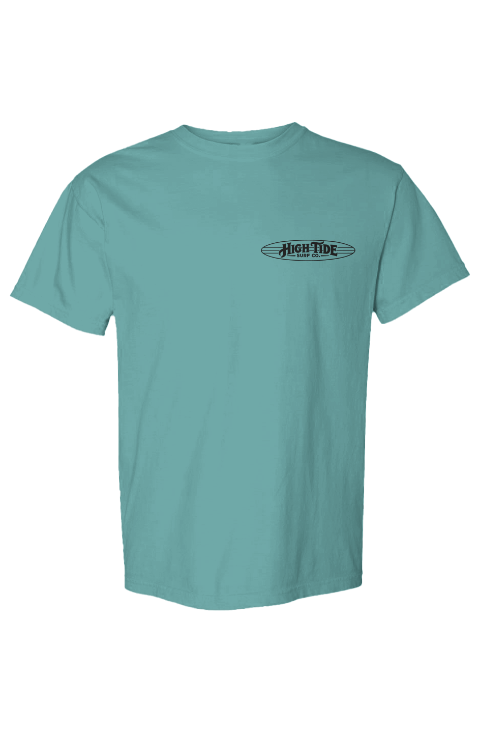 Classic High Tide T Shirt Black Logo 