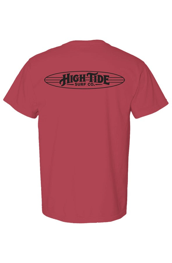 Classic High Tide T Shirt Black Logo