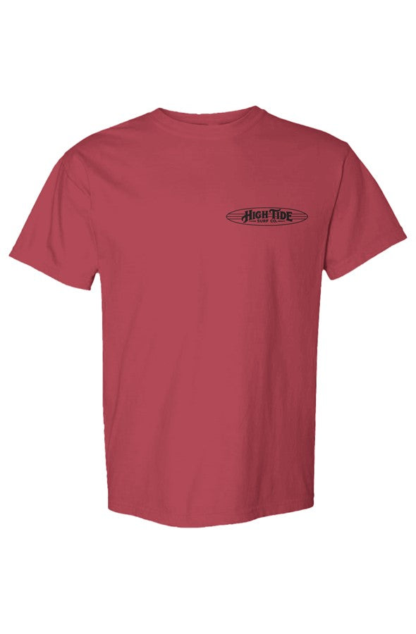 Classic High Tide T Shirt Black Logo