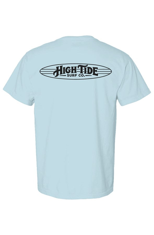 Classic High Tide T Shirt Black Logo