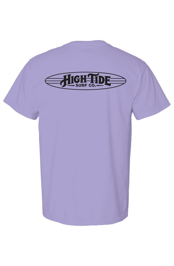 Classic High Tide T Shirt Black Logo