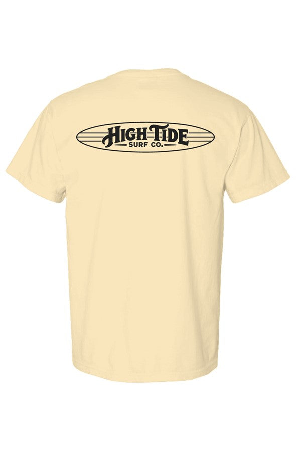 Classic High Tide T Shirt Black Logo