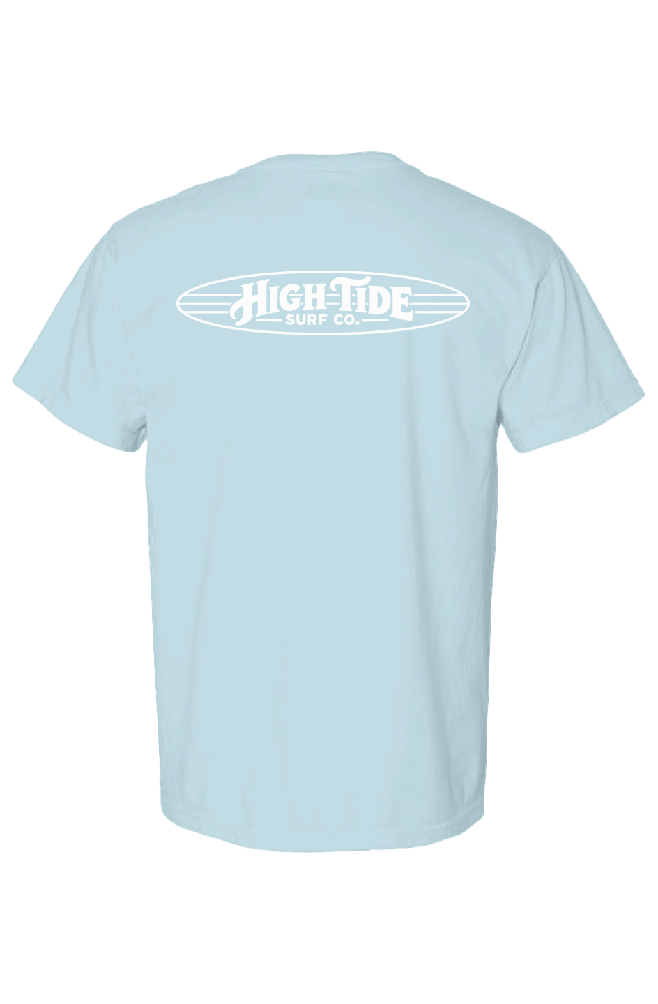 Classic High Tide T Shirt White Logo 