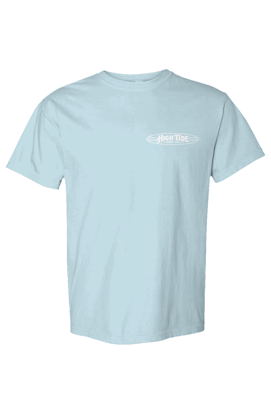 Classic High Tide T Shirt White Logo 