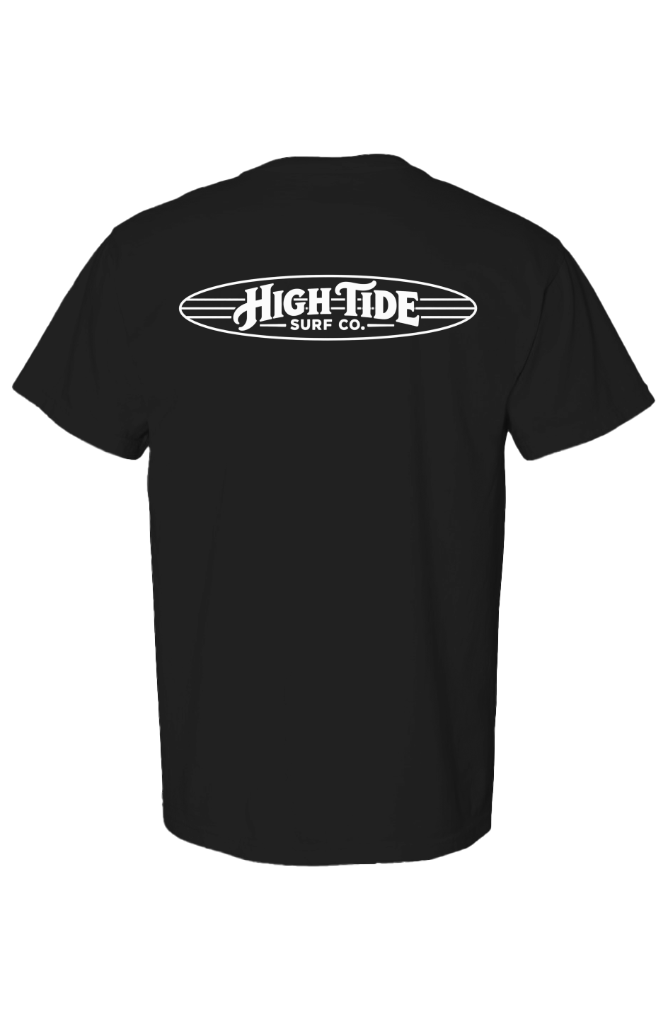 Classic High Tide T Shirt White Logo 
