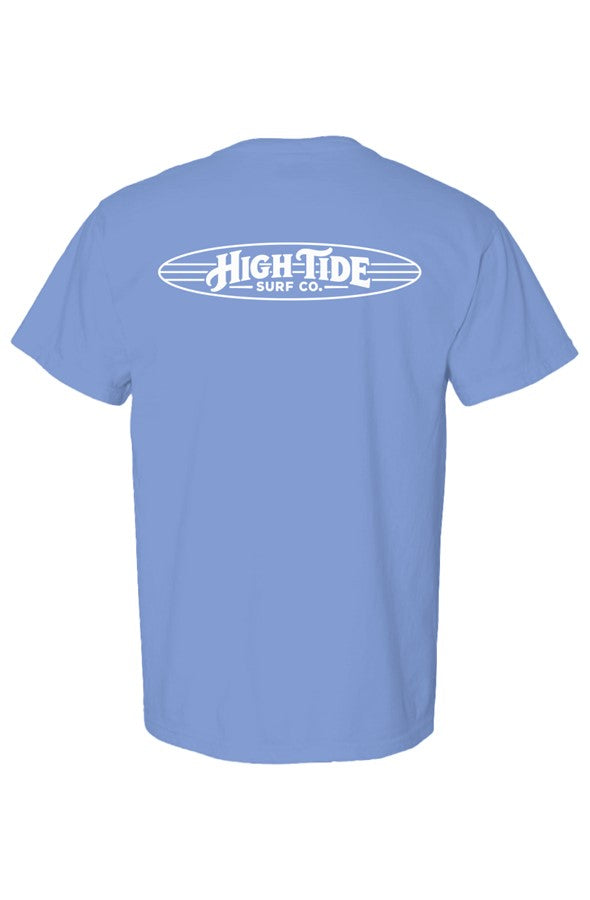 Classic High Tide T Shirt White Logo