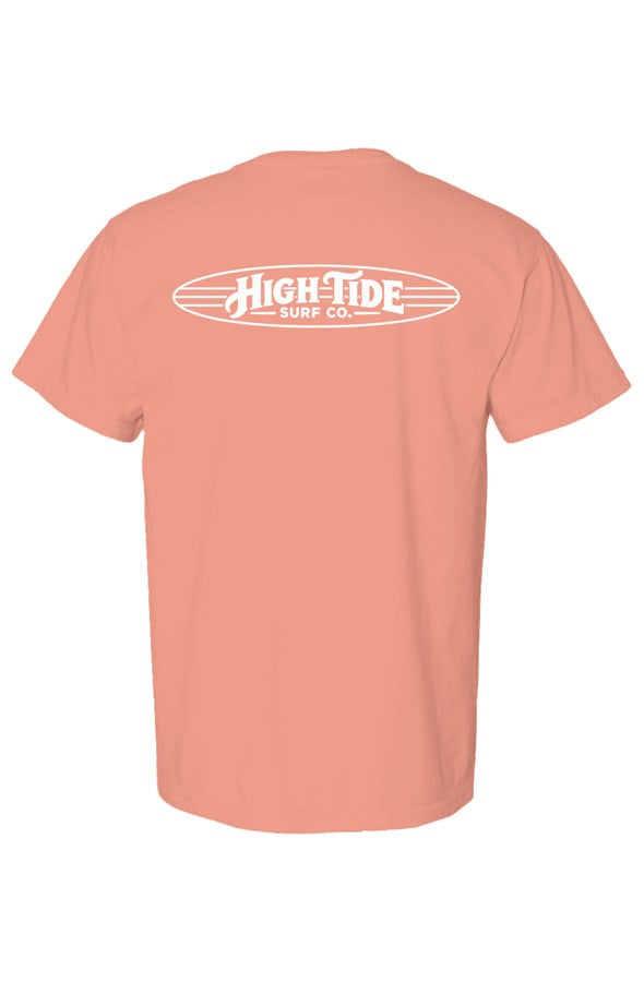Classic High Tide T Shirt White Logo