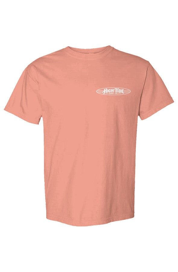 Classic High Tide T Shirt White Logo