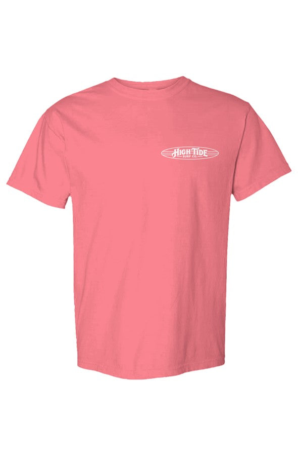 Classic High Tide T Shirt White Logo
