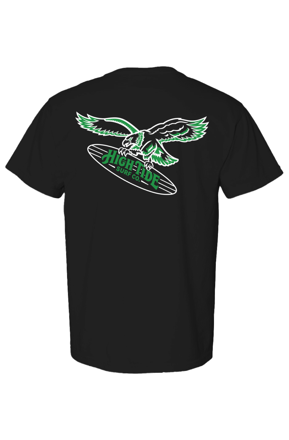 High Tide GO BIRDS Black T Shirt