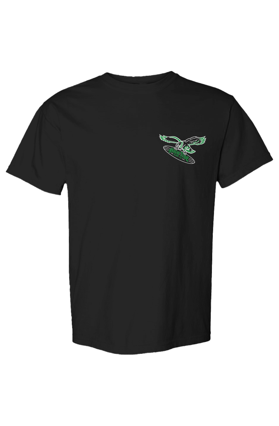 High Tide GO BIRDS Black T Shirt