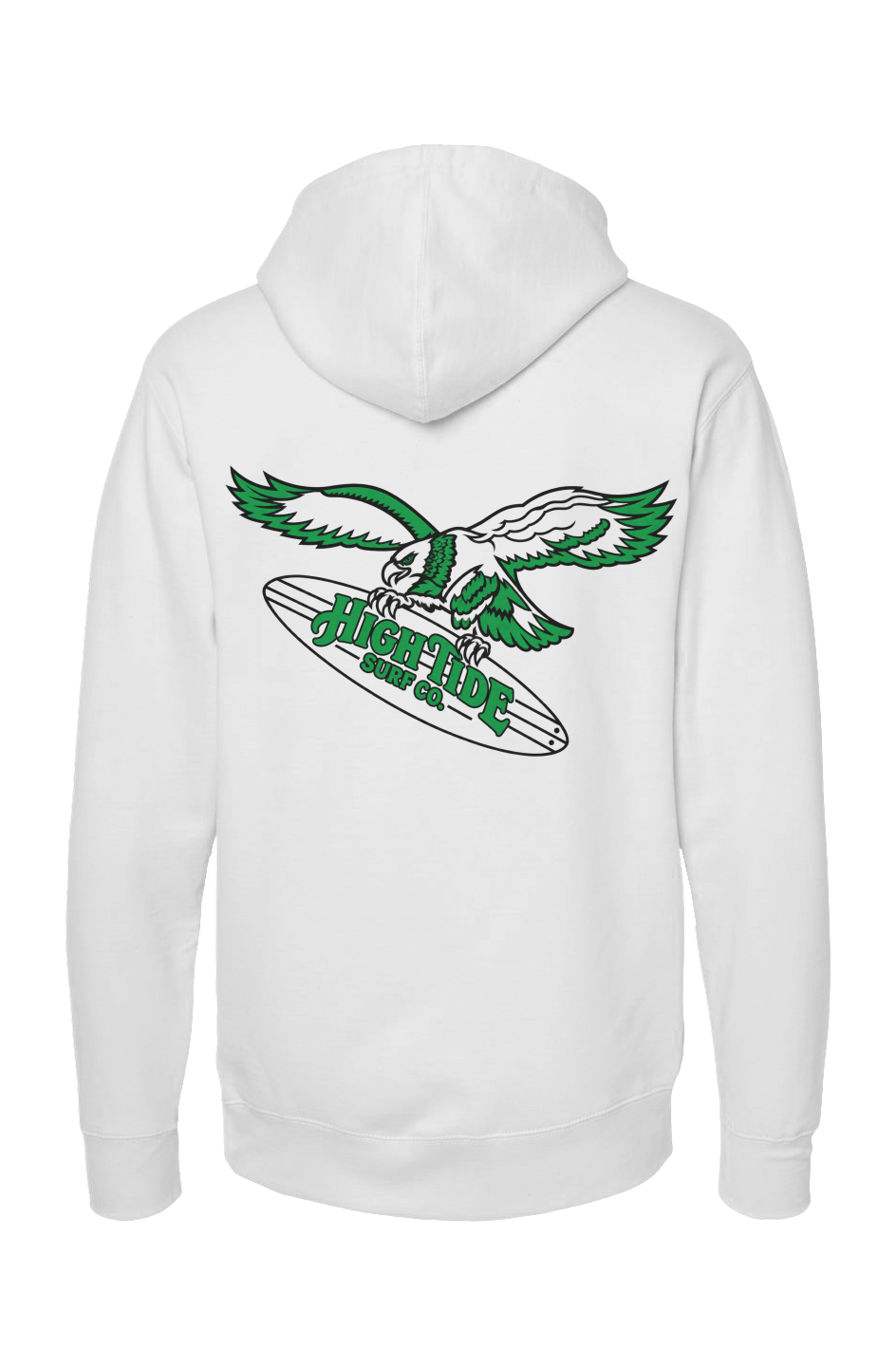 High Tide GO BIRDS White Hoodie